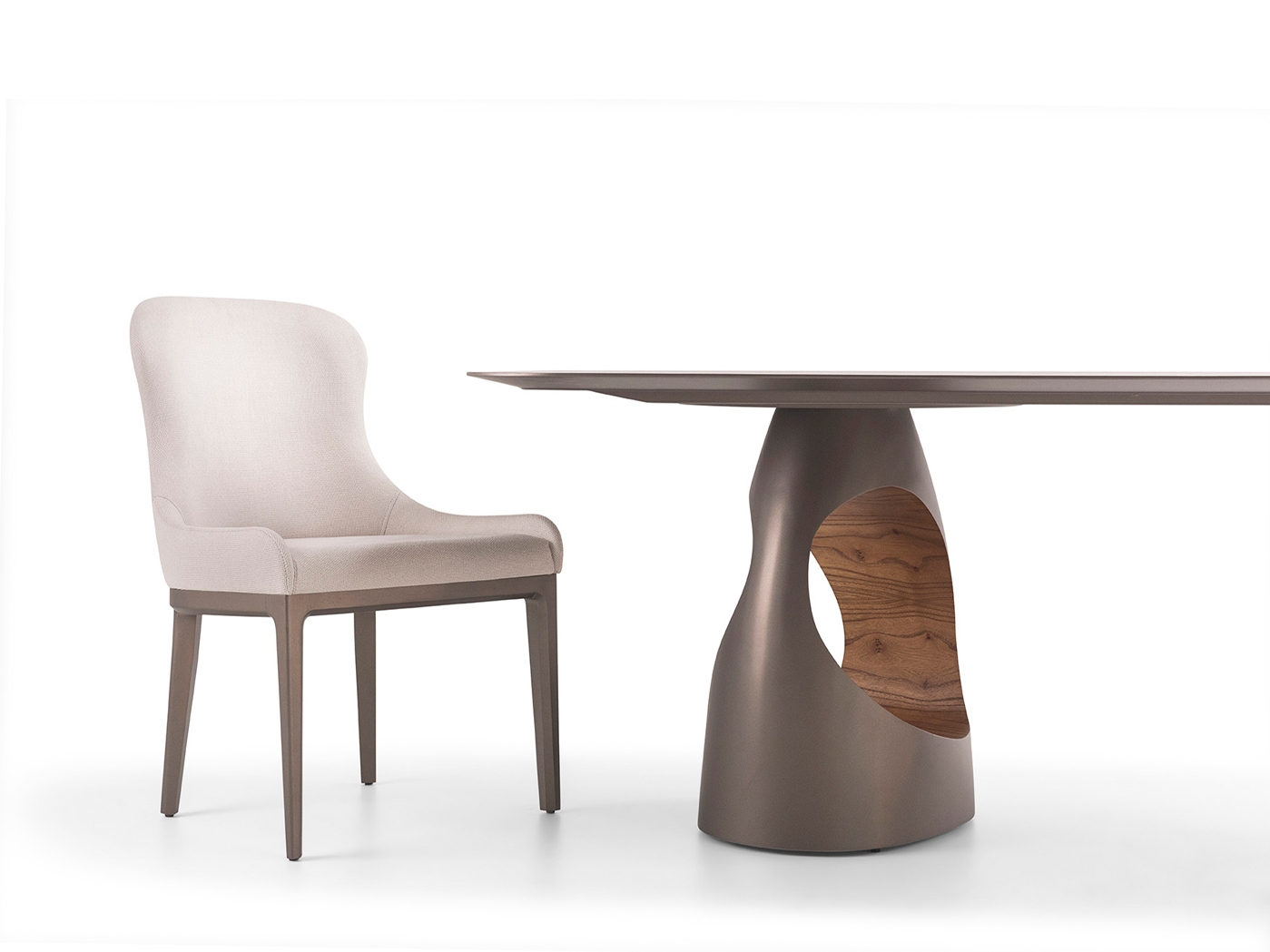Mesas Mesa Jantar Olhar Base Laminada   Starmobile Design