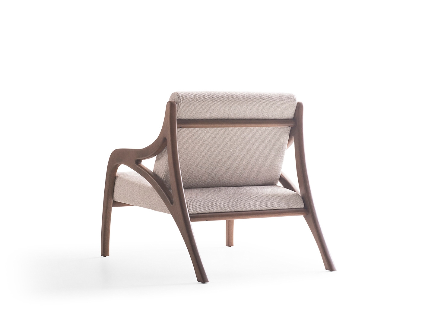 Poltronas  Poltrona Grazi  1481PM - SU158 - Estrutura Nogueira Starmobile Design