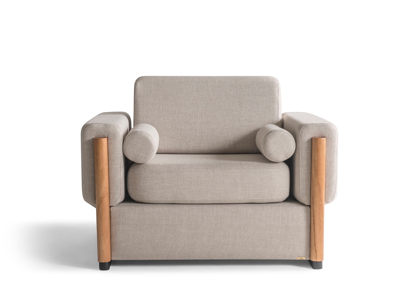 Poltronas  Poltrona Lagos  1442CM – LP166 – Castanho Starmobile Design
