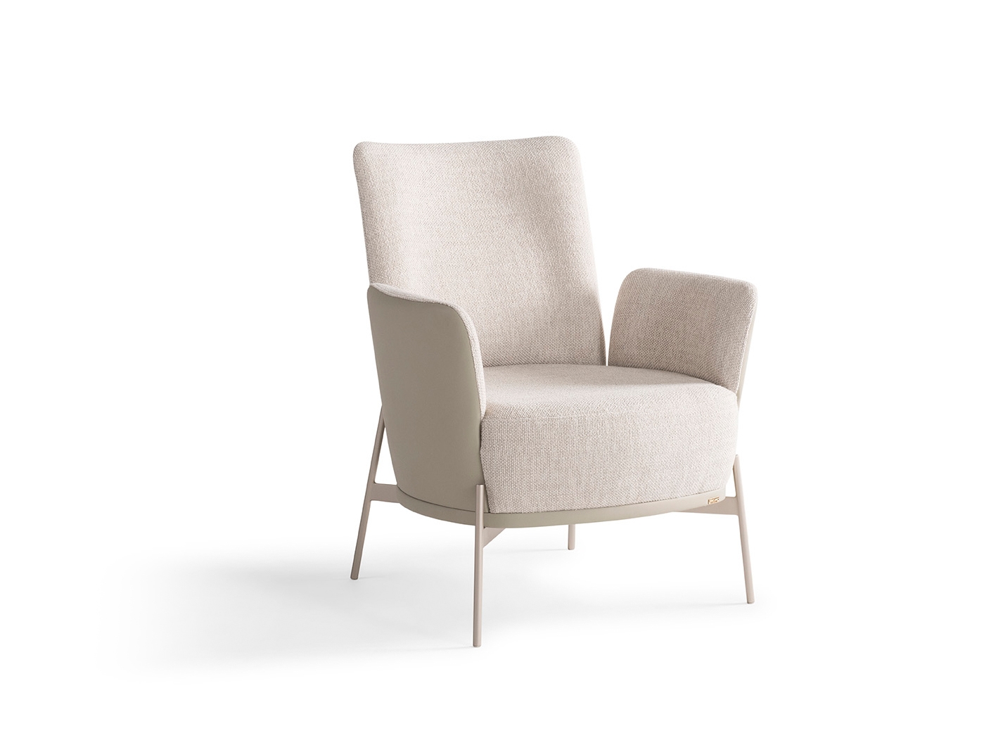 Poltronas  Poltrona Fenda 1458PMT - Frente VP640 - Costas FA080 - HS04F Starmobile Design