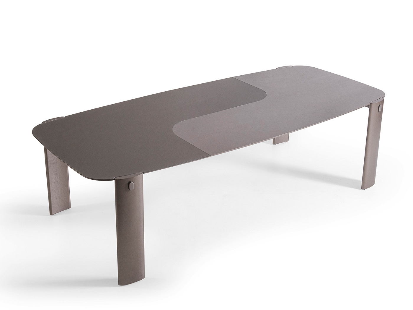 Lançamentos 2026 Mesa Jantar Araucária  MJA272VACM - Estrutura HS06F - Metal HS12F - Tampo vidro acidato e MDF com Lâmina de madeira Starmobile Design