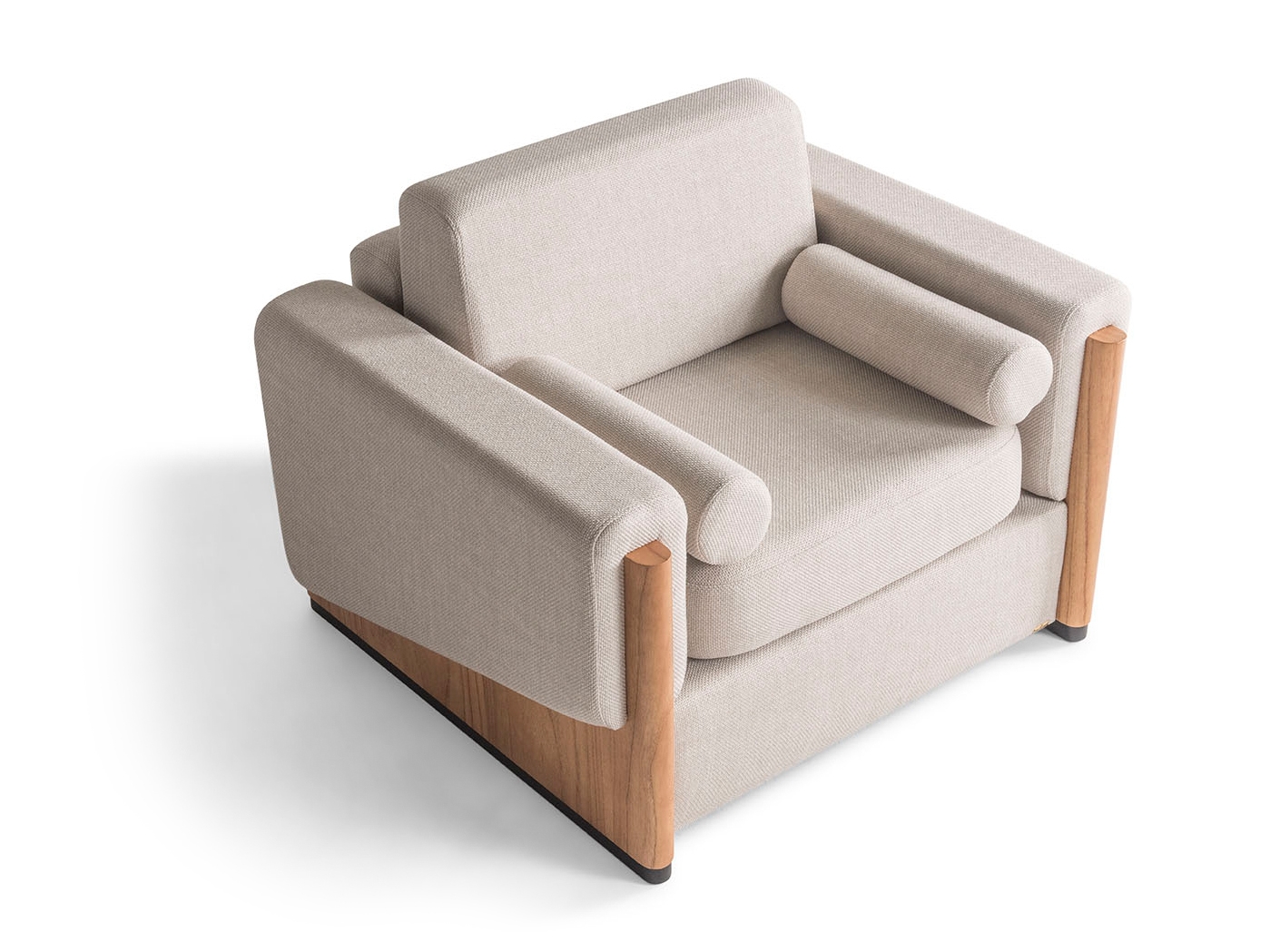 Poltronas  Poltrona Lagos  1442CM – LP166 – Castanho Starmobile Design
